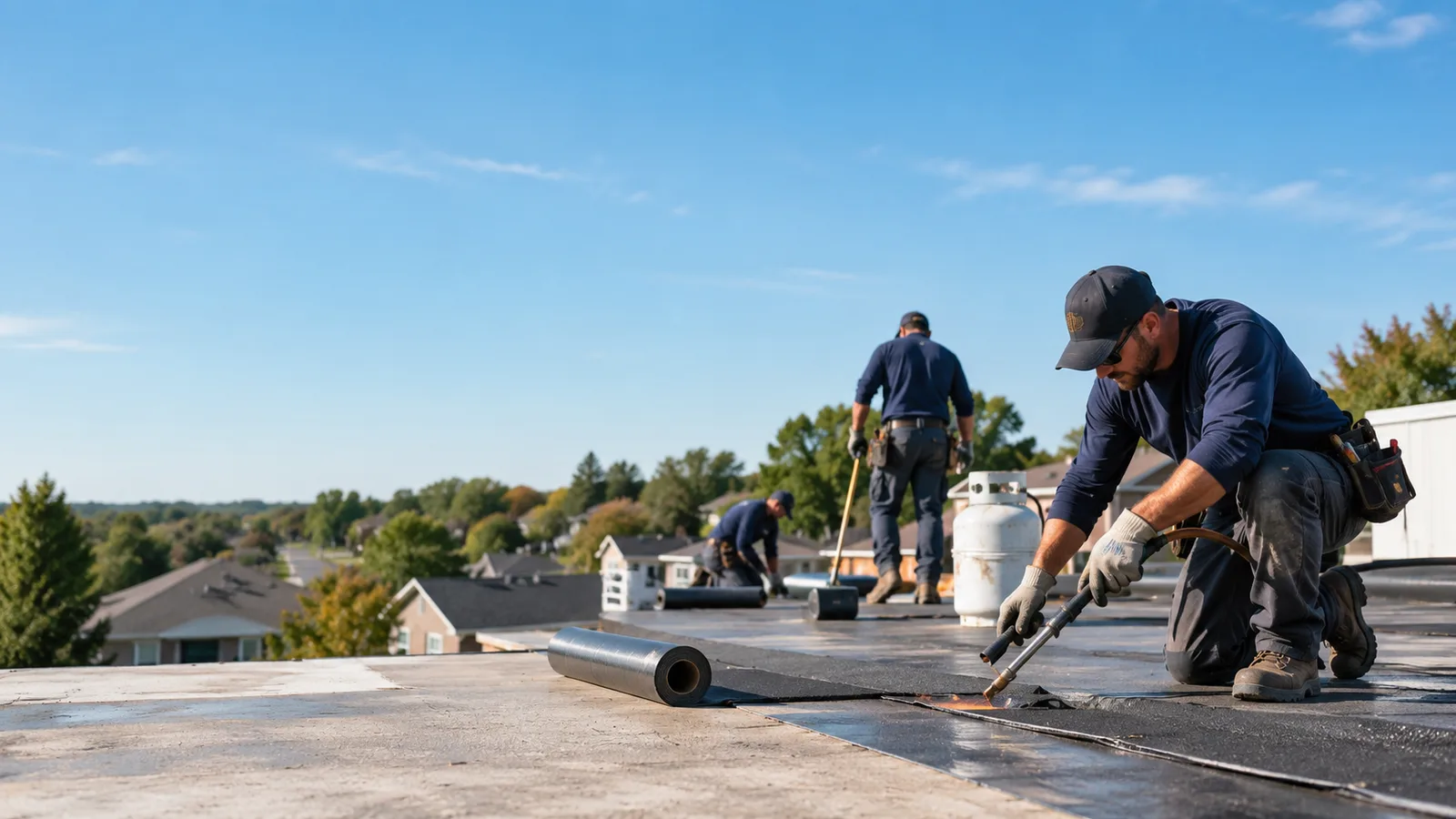Flat Roof Leak Repair providers in Huffman, TX